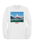 Officially Licensed Nasa Space Shuttle Launch Explosion Women's Sweatshirt