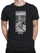 Officially Licensed Nasa Artemis Moon Rocket Launch Men's T-shirt