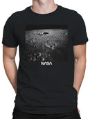 Officially Licensed Nasa Moon Surface Exploration Men's T-shirt