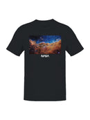 Officially Licensed Nasa Cosmic Nebula Exploration Men's T-shirt