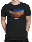 Officially Licensed Nasa Cosmic Nebula Exploration Men's T-shirt