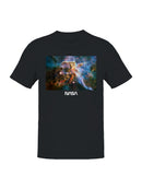 Officially Licensed Nasa Nebula Cosmic Wonders Men's T-shirt