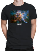Officially Licensed Nasa Nebula Cosmic Wonders Men's T-shirt