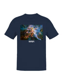 Officially Licensed Nasa Nebula Cosmic Wonders Men's T-shirt