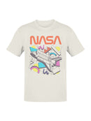 Officially Licensed Nasa Retro NASA Shuttle Illustration Men's T-shirt