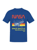 Officially Licensed Nasa Space Shuttle Manual 1981 Men's T-shirt