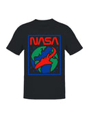 Officially Licensed Nasa Space Shuttle Earth Design Men's T-shirt