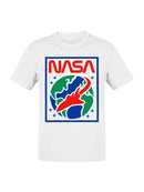 Officially Licensed Nasa Space Shuttle Earth Design Men's T-shirt