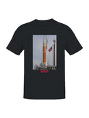 Officially Licensed Nasa Artemis I Rocket Launch by NASA Men's T-shirt
