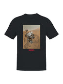 Officially Licensed Nasa Curiosity Rover on Mars Surface Men's T-shirt