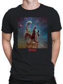 Officially Licensed Nasa Pillars of Creation NASA Image Men's T-shirt