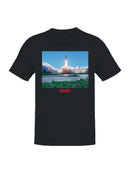 Officially Licensed Nasa Space Shuttle Launch Explosion Men's T-shirt