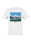 Officially Licensed Nasa Space Shuttle Launch Explosion Men's T-shirt