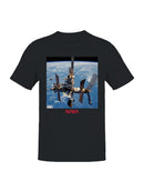 Officially Licensed Nasa Mir Space Station in Orbit Men's T-shirt