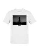Officially Licensed Nasa Space Shuttle at Dawn Silhouette Men's T-shirt