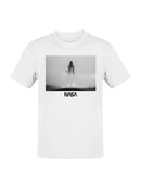 Officially Licensed Nasa Iconic Space Shuttle Launch Artwork Men's T-shirt