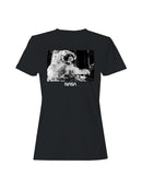 Officially Licensed Nasa Astronaut Spacewalk with NASA Logo Women's T-shirt