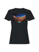 Officially Licensed Nasa Cosmic Nebula Exploration Women's T-shirt