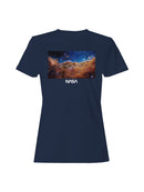 Officially Licensed Nasa Cosmic Nebula Exploration Women's T-shirt