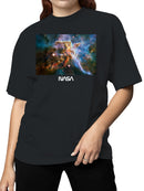 Officially Licensed Nasa Nebula Cosmic Wonders Women's T-shirt