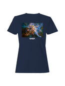 Officially Licensed Nasa Nebula Cosmic Wonders Women's T-shirt