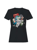 Officially Licensed Nasa Cosmic Exploration with Nature Women's T-shirt