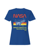 Officially Licensed Nasa Space Shuttle Manual 1981 Women's T-shirt