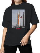 Officially Licensed Nasa Artemis I Rocket Launch by NASA Women's T-shirt