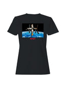Officially Licensed Nasa Space Station Earth View Women's T-shirt