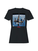 Officially Licensed Nasa Mir Space Station in Orbit Women's T-shirt