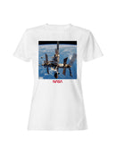 Officially Licensed Nasa Mir Space Station in Orbit Women's T-shirt