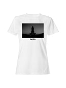 Officially Licensed Nasa Space Shuttle at Dawn Silhouette Women's T-shirt