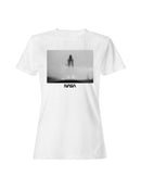 Officially Licensed Nasa Iconic Space Shuttle Launch Artwork Women's T-shirt