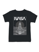 Officially Licensed Nasa Space Shuttle Line Art Youth's T-shirt