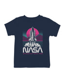 Officially Licensed Nasa Retro Space Shuttle Design Youth's T-shirt