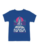 Officially Licensed Nasa Retro Space Shuttle Design Youth's T-shirt
