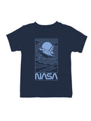Officially Licensed Nasa Retro NASA Space Shuttle Art Youth's T-shirt