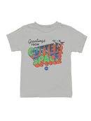 Officially Licensed Nasa Greetings from Outer Space Adventure Youth's T-shirt