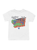 Officially Licensed Nasa Greetings from Outer Space Adventure Youth's T-shirt