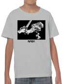 Officially Licensed Nasa Astronaut Spacewalk in Orbit Youth's T-shirt