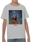 Officially Licensed Nasa Pillars of Creation NASA Image Youth's T-shirt
