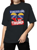 Venezuela Supports Trump Women's T-shirt