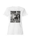 Thank You Trump Venezuela 2026 Women's T-shirt