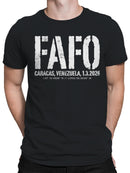 FAFO Caracas Venezuela 1.3.2026 Men's T-shirt