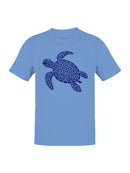 Tribal Sea Turtle Art Design Men's T-shirt