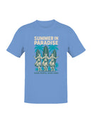 Tropical Vibes: Summer in Paradise Men's T-shirt