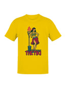 Tropical Tiki Vibes Design Men's T-shirt