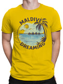 Maldives Dreaming Tropical Vibes Men's T-shirt