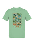 Fiji Islands Stamp Art Collection Men's T-shirt