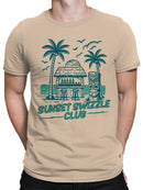 Tropical Sunset Swizzle Club Vibes Men's T-shirt